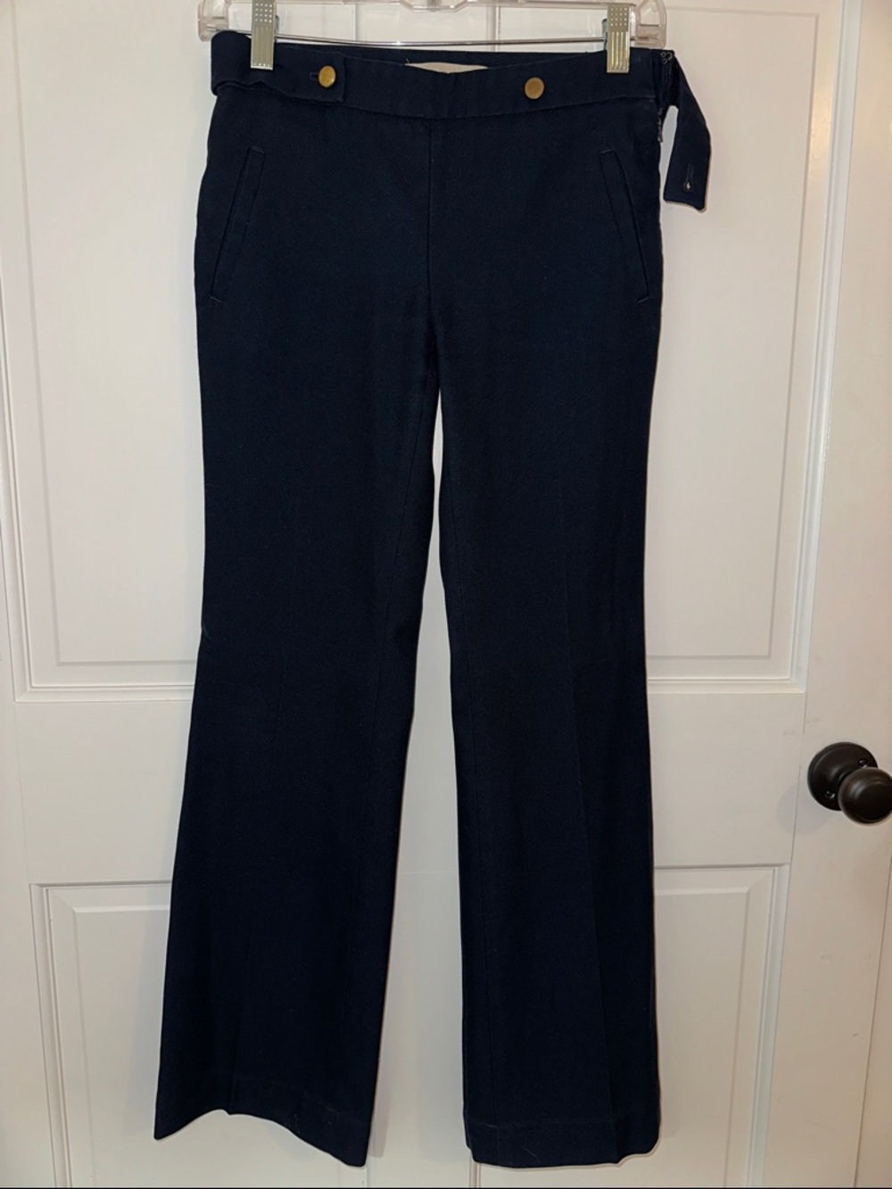 LOFT Navy Boot Cut Pants